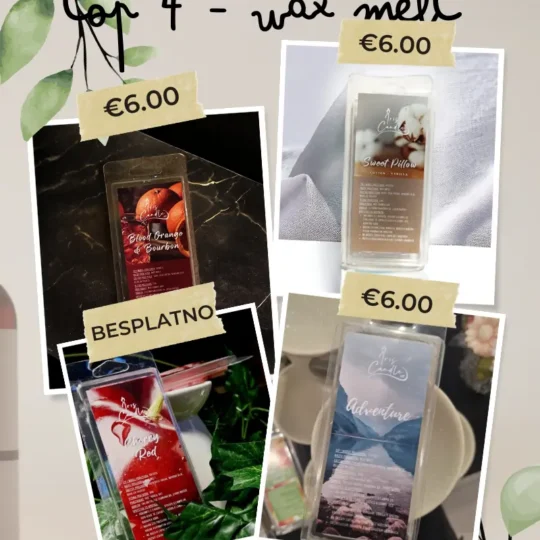 Wax Melt - 3+1 GRATIS